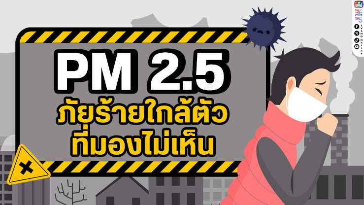 PM 2.5 ภัยร้ายจิ๋วที่มองไม่เห็น แต่ทําลายสุขภาพคุณอย่างร้ายกาจ!